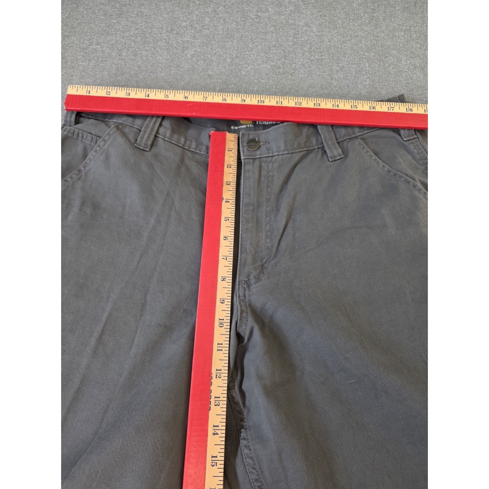 Carhartt Carhartt Gray Rugged Flex Carpenter Work Relaxed Fits 38x30 Size US 38 / EU 54 - 2 Thumbnail