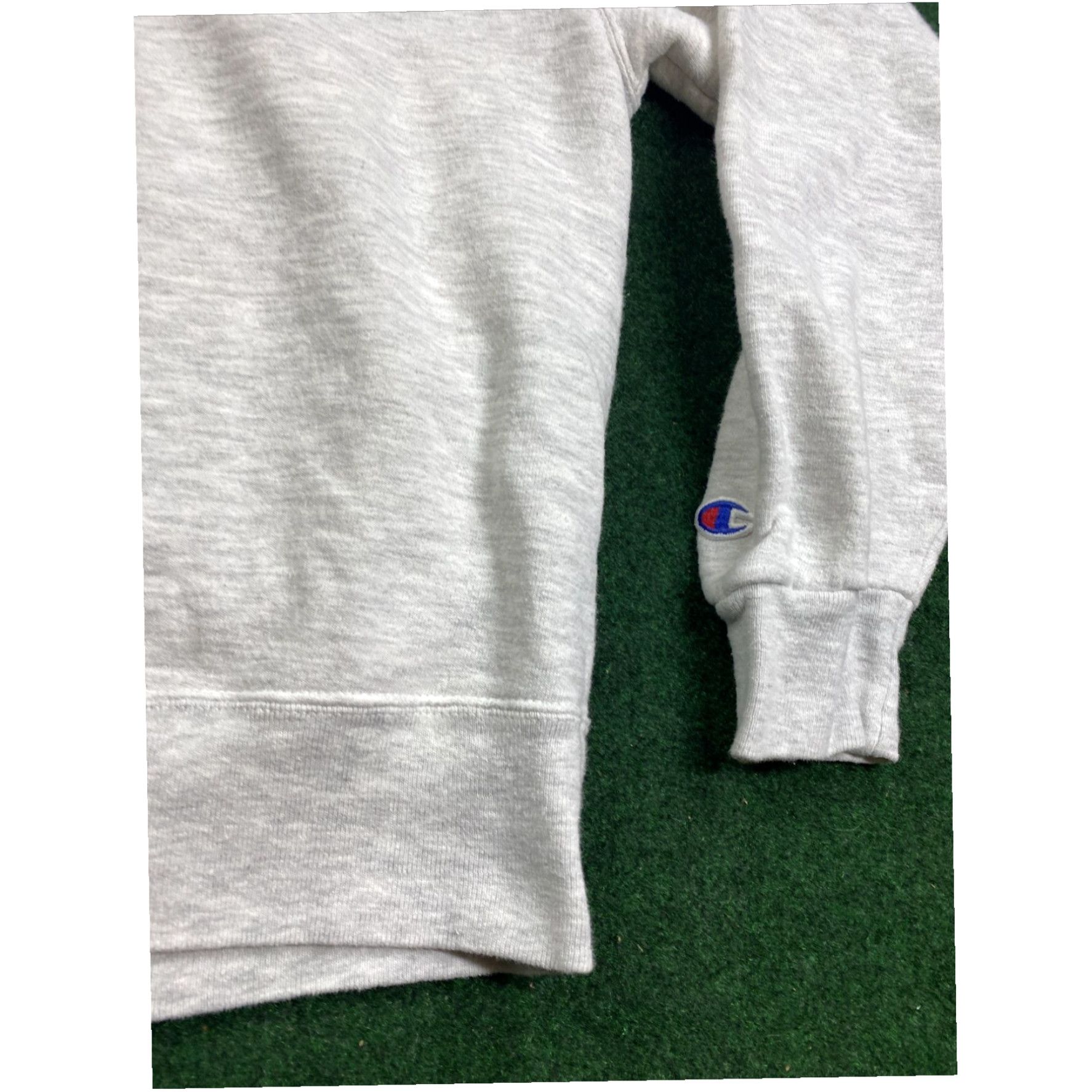 Champion Vintage Vtg 90sChampion Heather Gray Sweatshirt Size Medium Fast Shipping Size US M / EU 48-50 / 2 - 2 Thumbnail