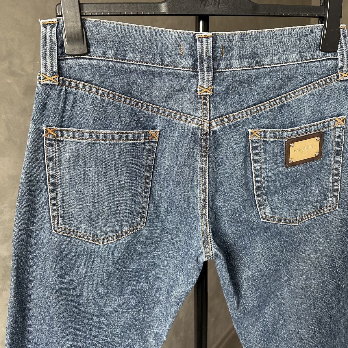 Dolce & Gabbana Vintage Dolce & Gabbana Metal Logo Denim Jeans Y2K Size US 30 / EU 46 - 5 Thumbnail