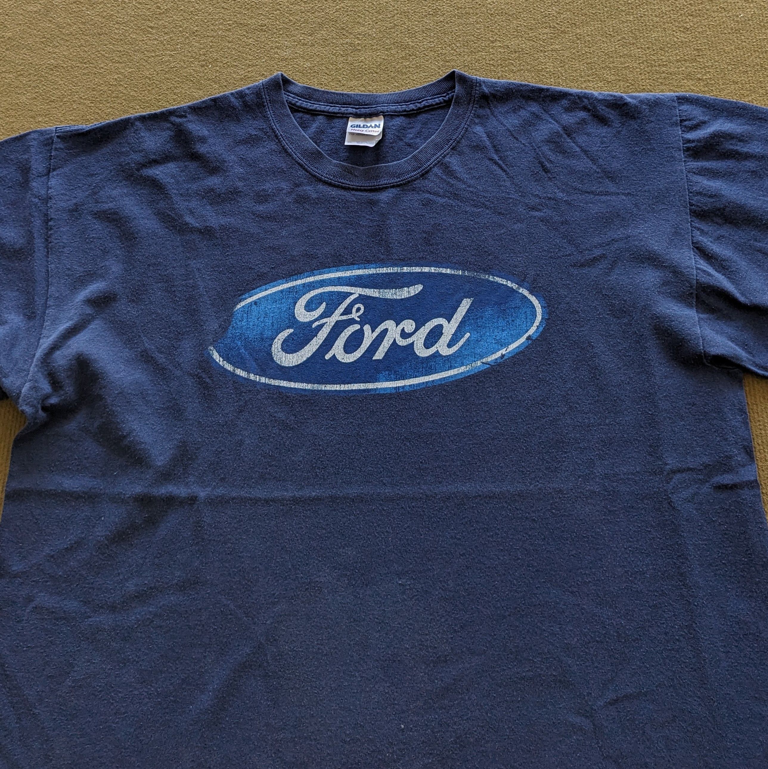 Ford Vintage FORD Logo Motorsports Racing T-shirt Size US XL / EU 56 / 4 - 2 Thumbnail