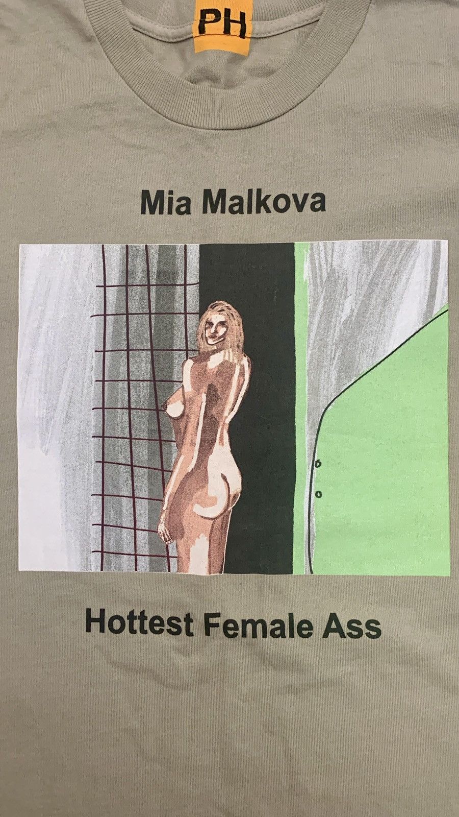 Kanye West Sample PornHub x Yeezy Kanye Mia Malkova Long Sleeve Tee Size US L / EU 52-54 / 3 - 7 Thumbnail