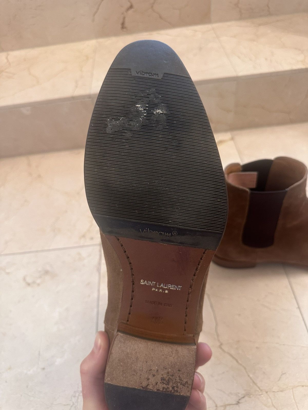 Saint Laurent Paris Saint Laurent Wyatt Hedi 30 Chelsea Boots size 44.5 11.5US Size US 11.5 / EU 44-45 - 18 Thumbnail