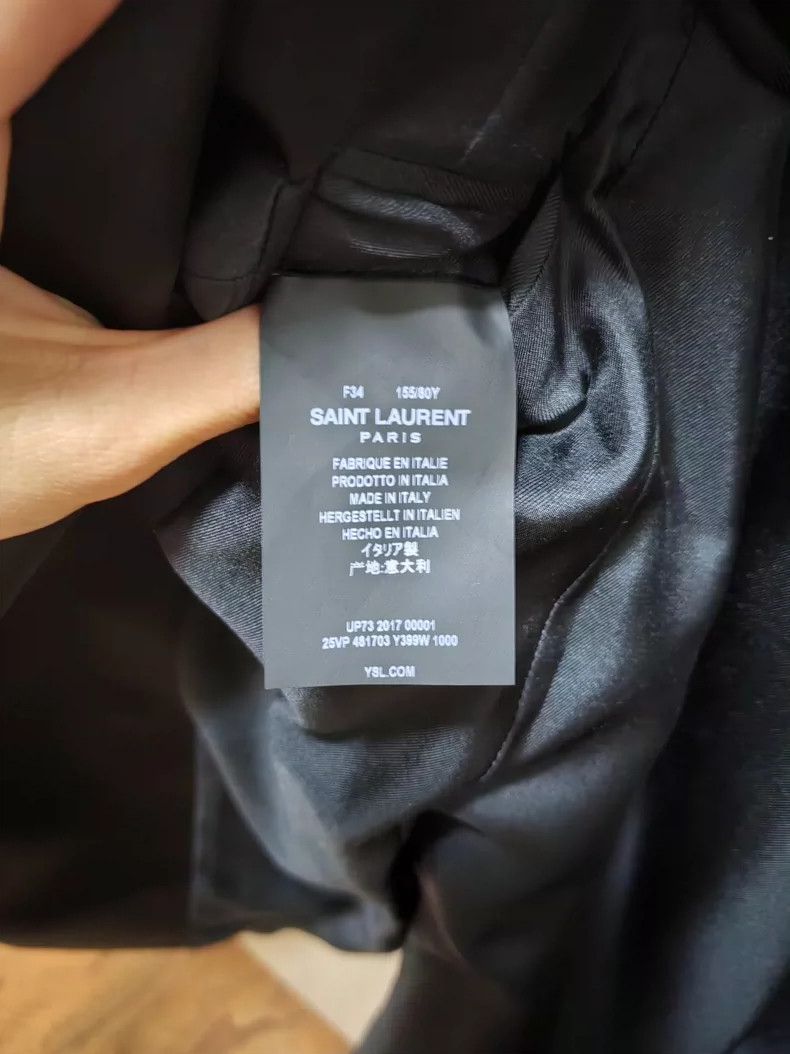 Saint Laurent Paris Saint Laurent Paris Smoking blazer 2505-Nextarrow Size XXS / US 00 / IT 34 - 8 Thumbnail