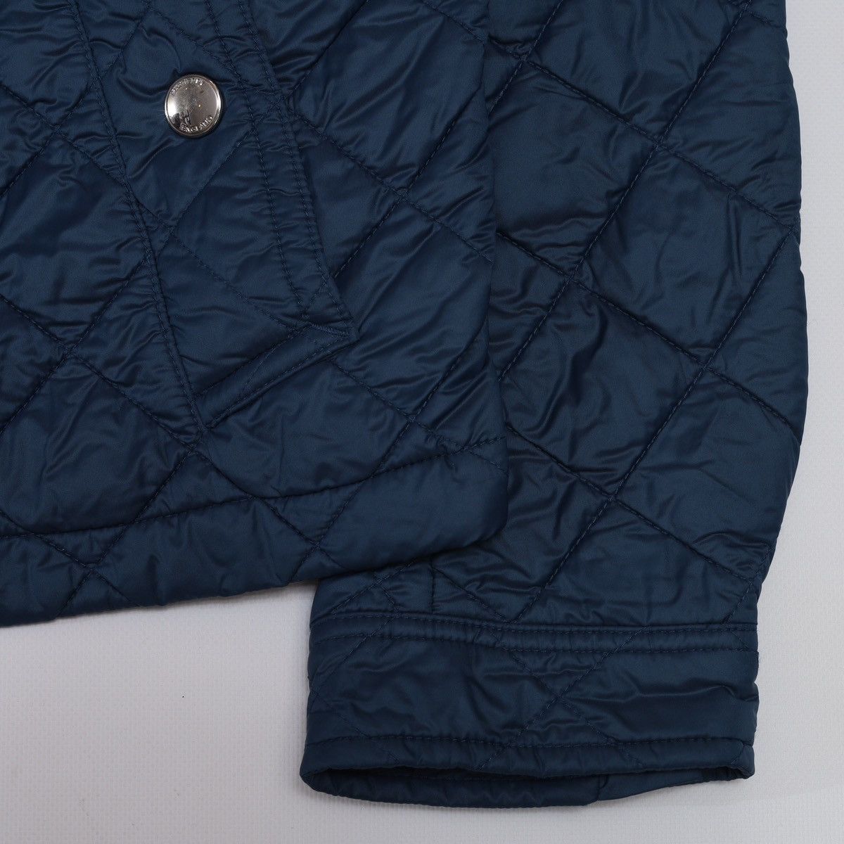 Burberry Burberry Quilted Jacket Two Tones Block Recycled Nylon Blue Size US M / EU 48-50 / 2 - 8 Thumbnail