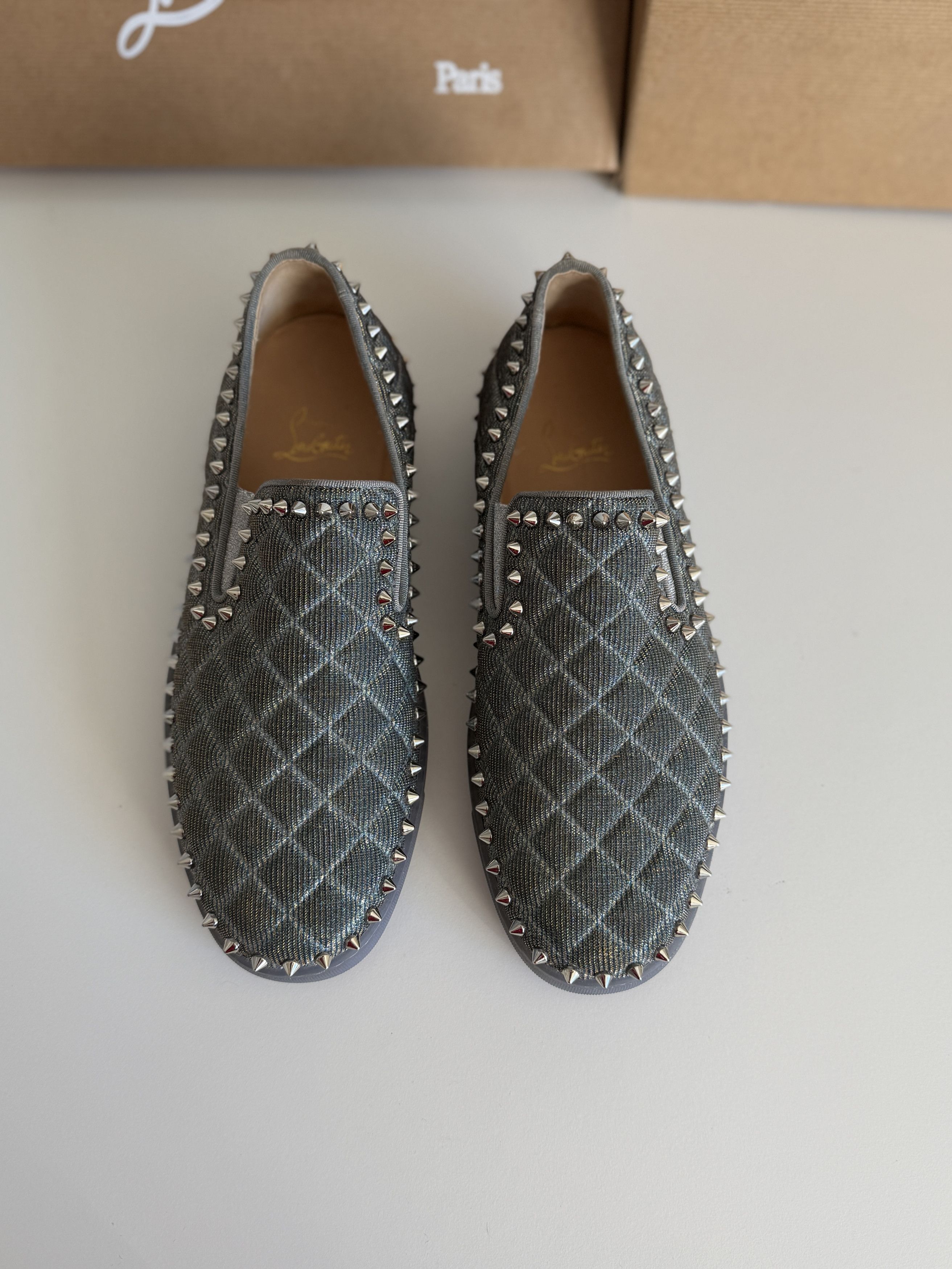 Christian Louboutin Louboutin spike slipons Size US 8 / EU 41 - 4 Thumbnail