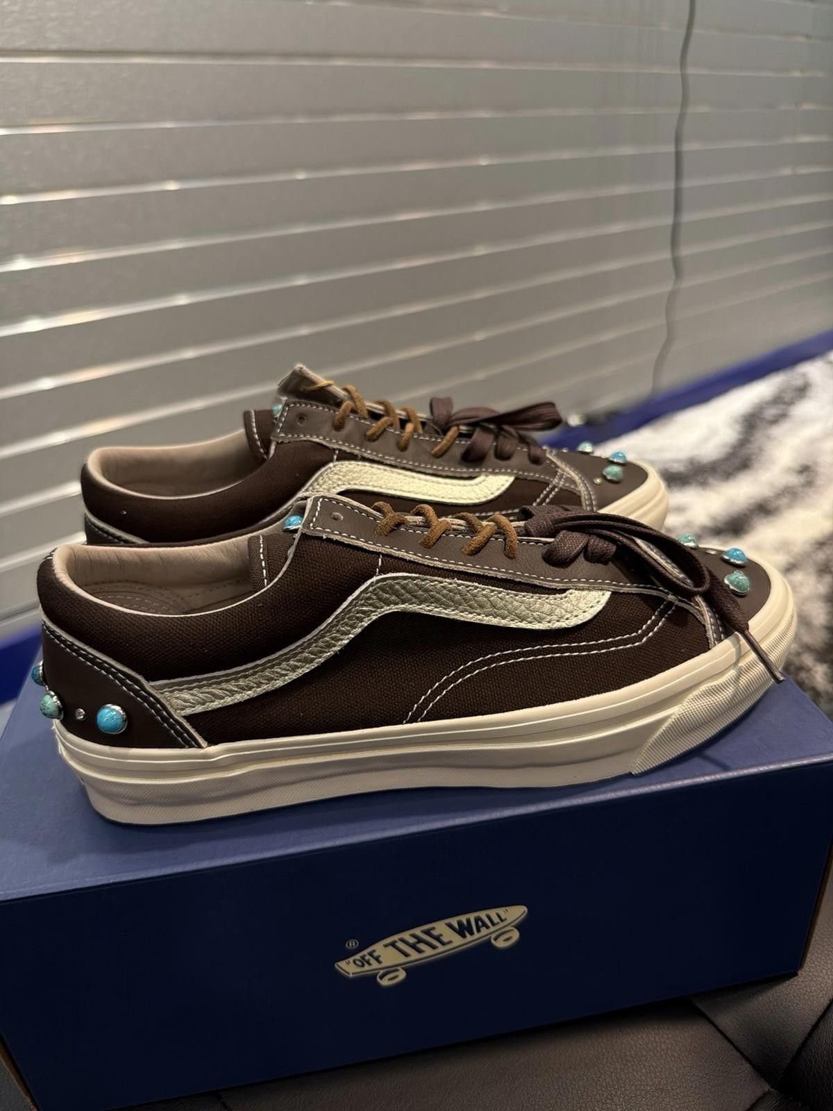 Vans Size 8 - Vans LX Old Skool 36 Gemstone Mushroom Mocha Size US 8 / EU 41 - 3 Thumbnail