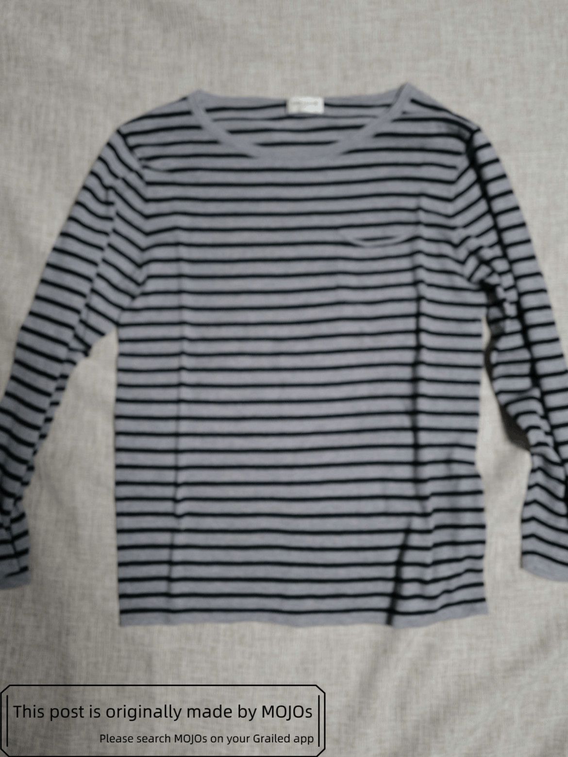 Saint Laurent Paris Saint Laurent Paris 13SS Black Stripe Grey Knitwear Size US S / EU 44-46 / 1 - 1 Thumbnail
