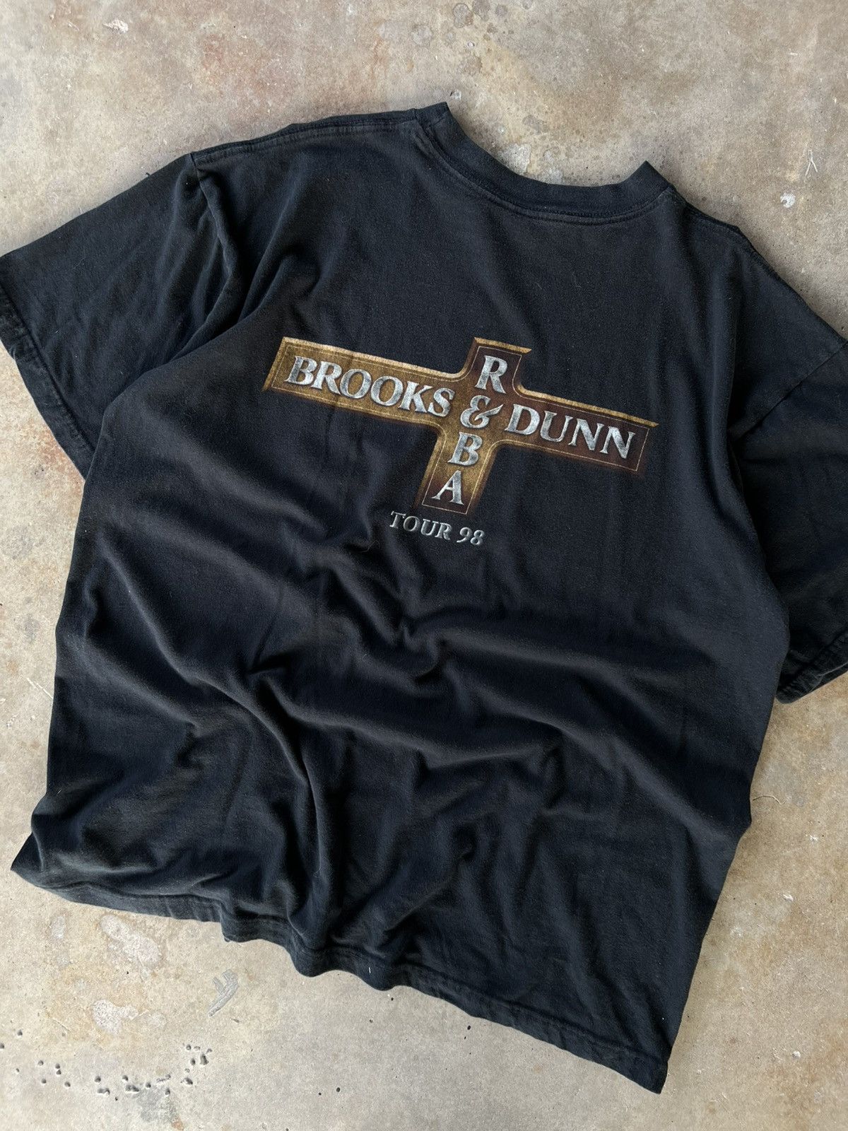 Band Tees Vintage 90’s Reba Brooks and Dunn Tour Band T Shirt Size US XL / EU 56 / 4 - 3 Thumbnail