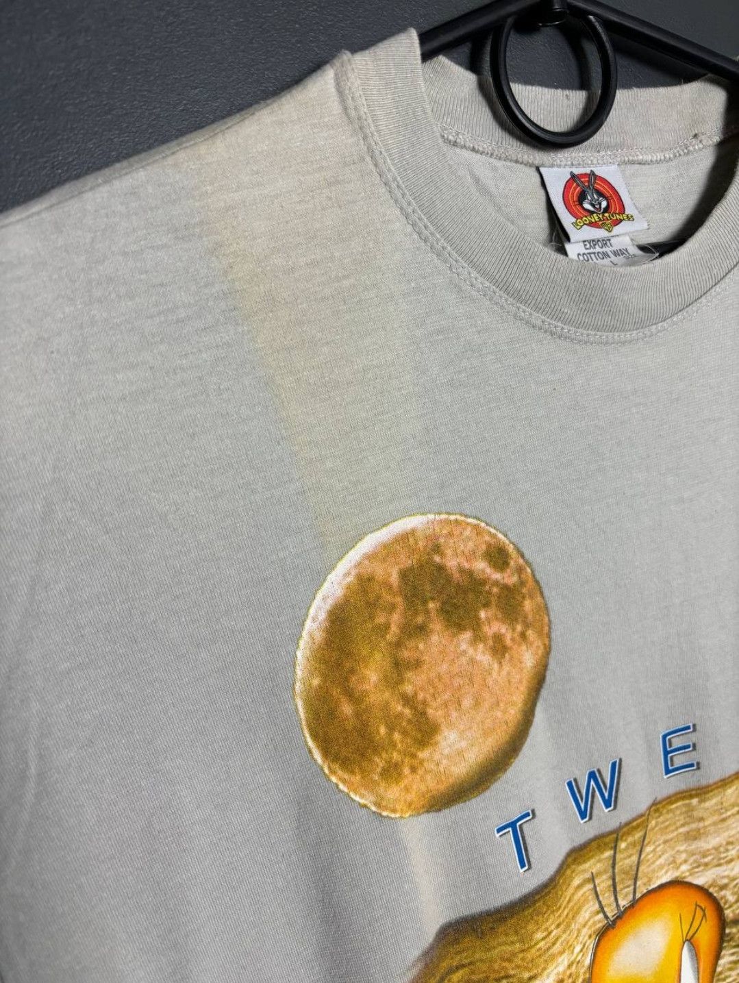 Cartoon Network × Vintage × Warner Bros Vintage 1999 Looney Tunes Tweety T-Shirt Size US L / EU 52-54 / 3 - 9 Thumbnail