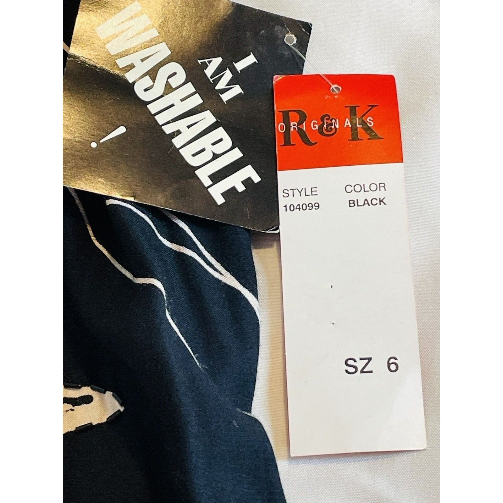 Other R & K Black Long Tie Back Women size 6 rayon Black Tropical Size M / US 6-8 / IT 42-44 - 8 Thumbnail