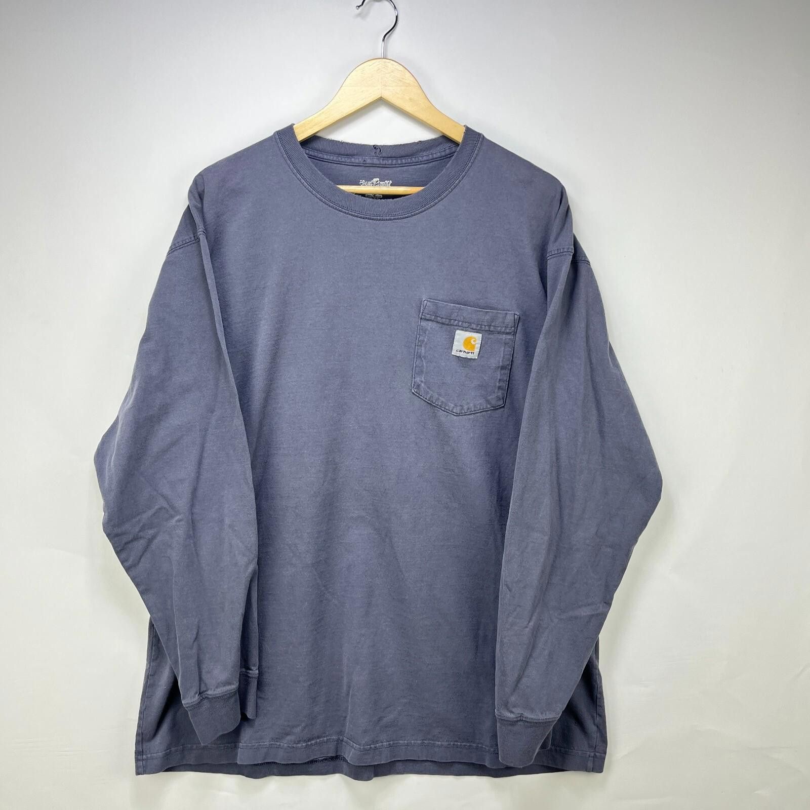Carhartt Vintage Y2K Carhartt Sun Faded Long Sleeve Shirt XL Size US XL / EU 56 / 4 - 1 Thumbnail