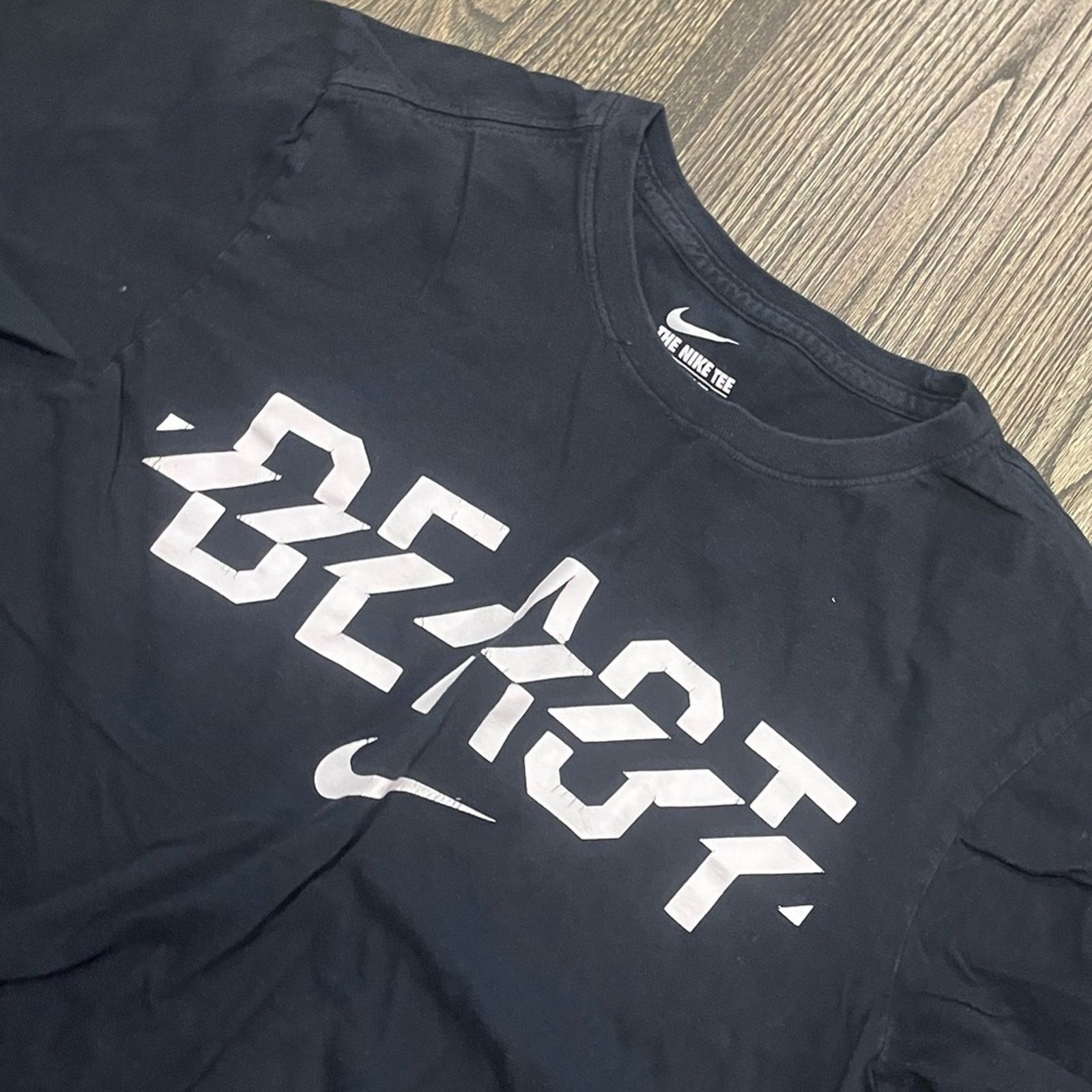Nike Nike Mens Athletic T-Shirt 'BEAST' Print Short Sleeve Size M Size US M / EU 48-50 / 2 - 2 Thumbnail