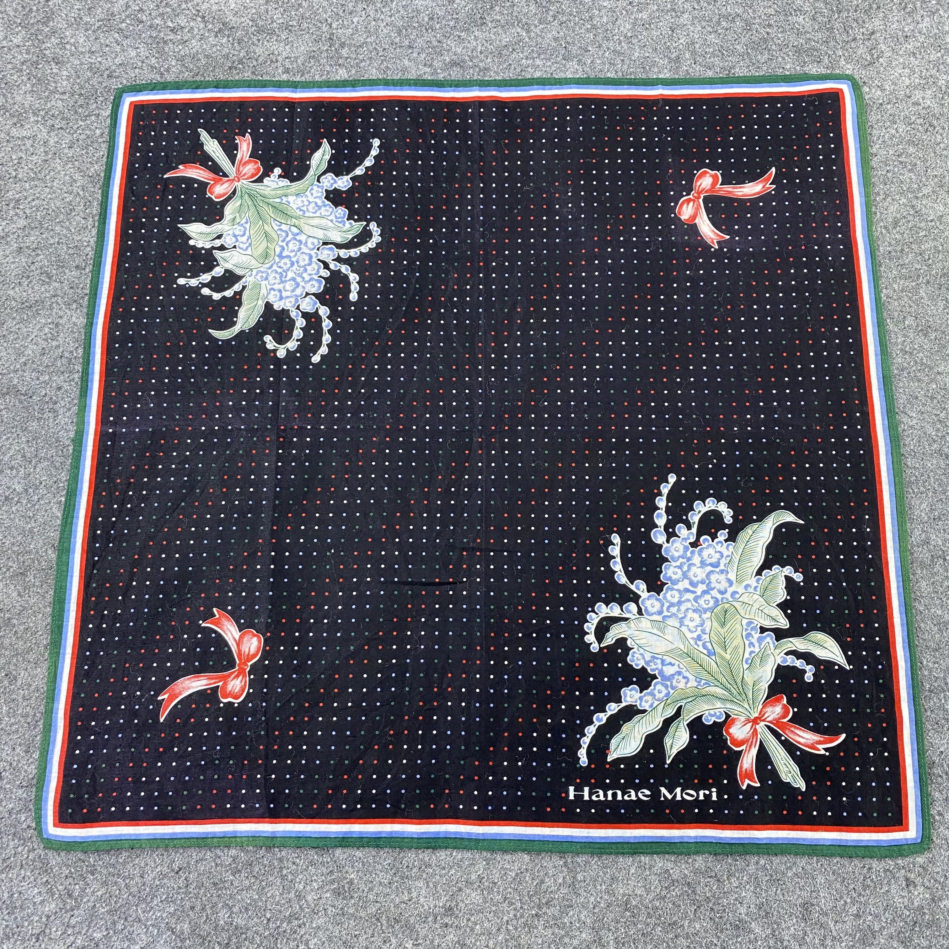 Hanae Mori × Japanese Brand Hanae Mori Handkerchief / Bandana / Neckerchief-B1139 Size ONE SIZE - 3 Thumbnail