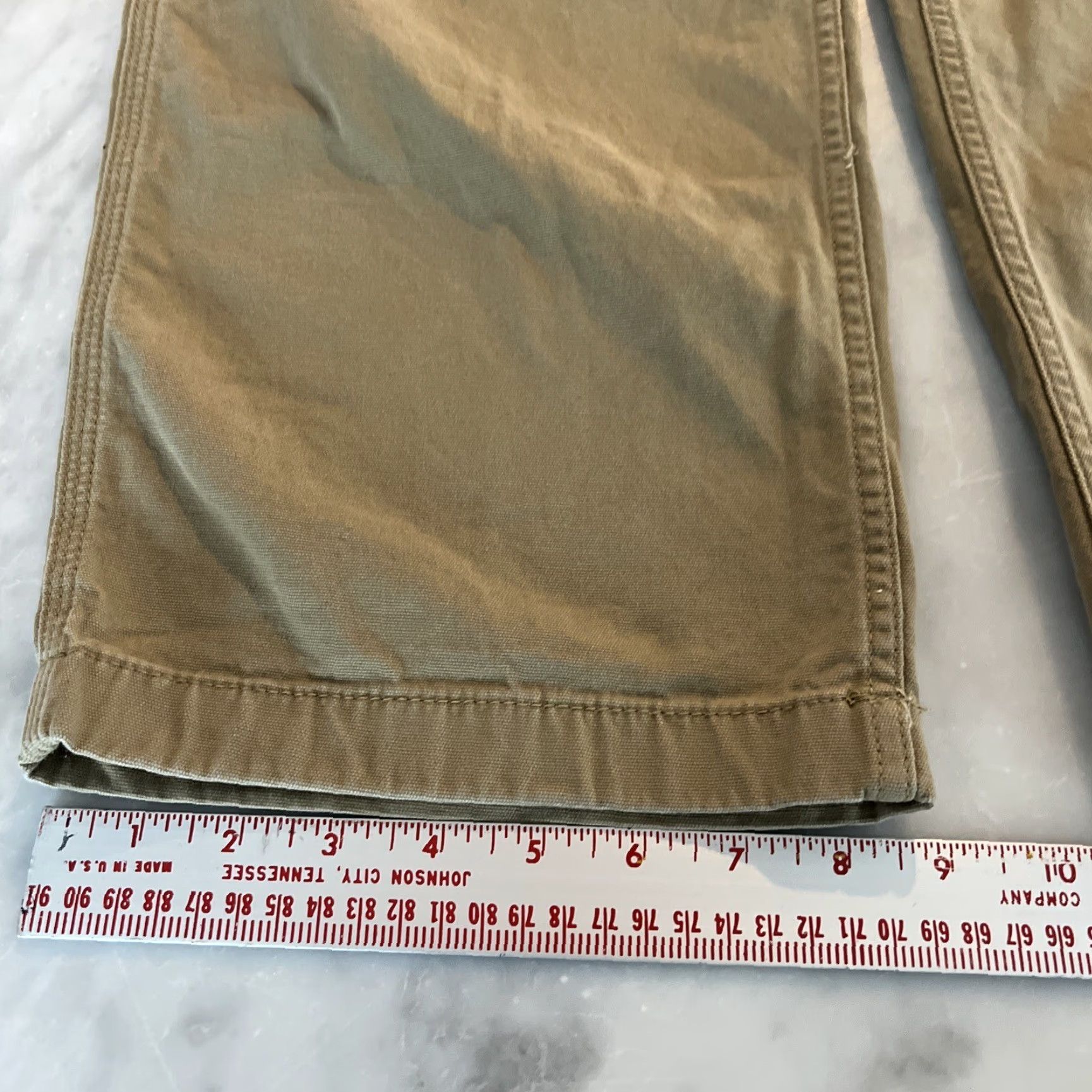 Carhartt Carhartt Pants Men’s 42x34 Relaxed Fit Khaki Side Pocket 5-Pocket Design 102291 253 Cotton Spand Beige Size US 42 / EU 58 - 7 Thumbnail