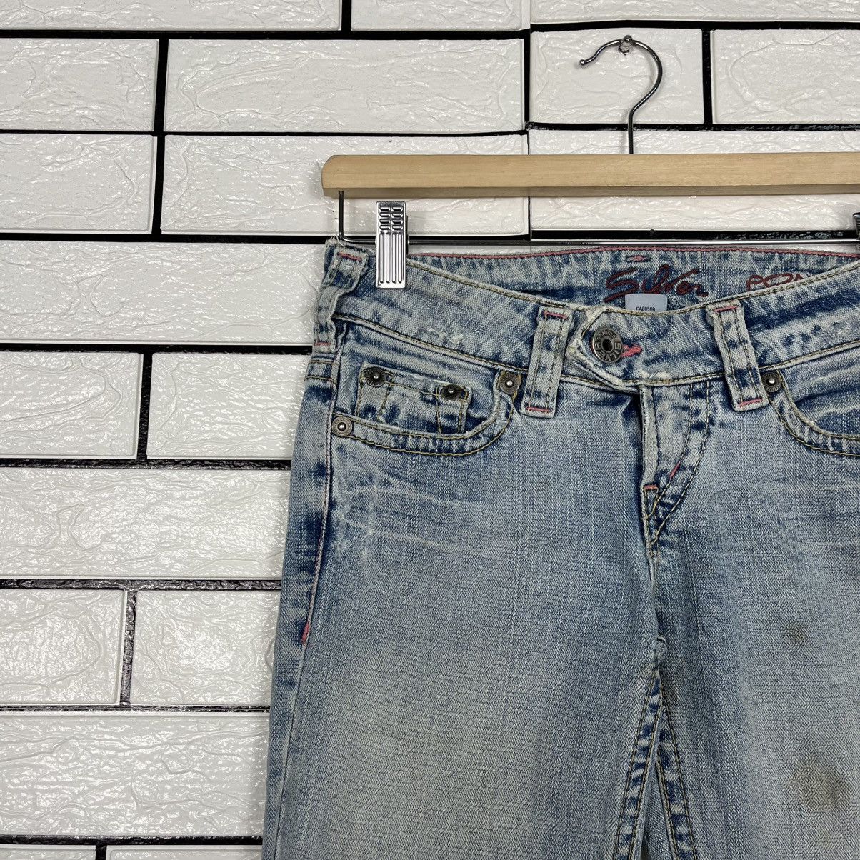 Silver Jeans Co. Vintage Silver Jeans Workwear Denim Size 26" / US 2 / IT 38 - 6 Thumbnail
