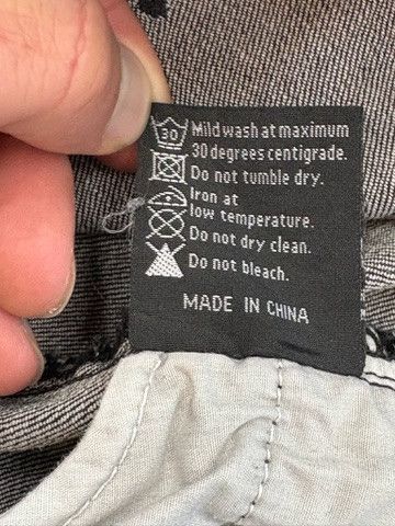 Godspeed Godspeed "Infinity Shorts" (Grey Wash) Size US 38 / EU 54 - 5 Thumbnail