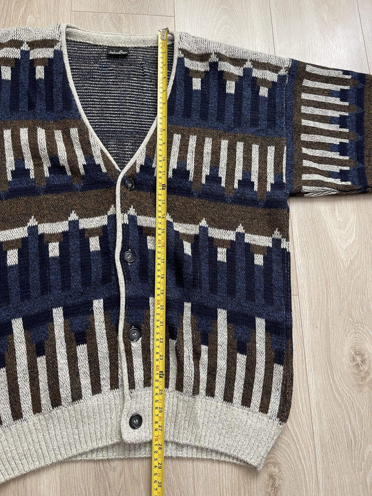 Vintage Jean jacques benson Italy designer vintage sweater cardigan Size US XL / EU 56 / 4 - 10 Thumbnail