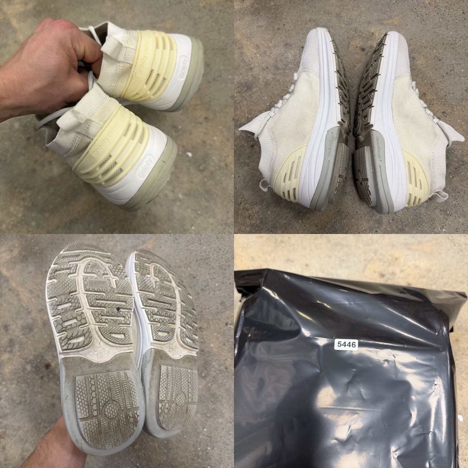 Vintage GDEFY MATeeM Cross-Trainer VersoShock Performance Sneaker Mens Size 10 White Athletic Arch Support Size US 10 / EU 43 - 8 Thumbnail