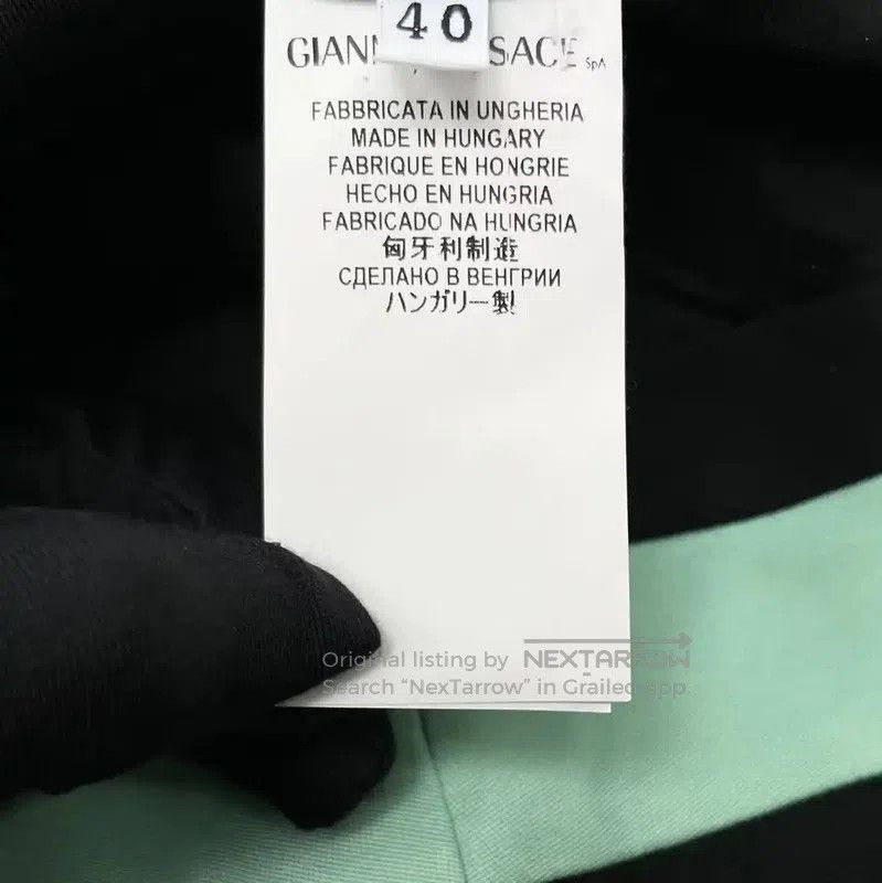 Versace Versace Black Medusa Casual Pants for Women . Size 30" / US 8 / IT 44 - 5 Thumbnail