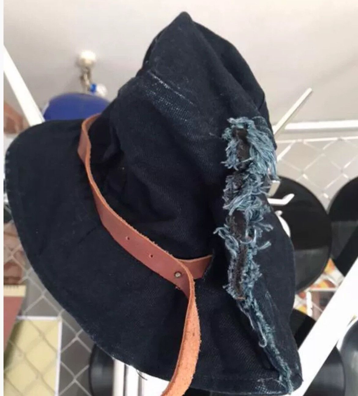 Kapital Kapital Blue Dyed Denim For Old Hats 2409-Nextarrow Size ONE SIZE - 1 Thumbnail