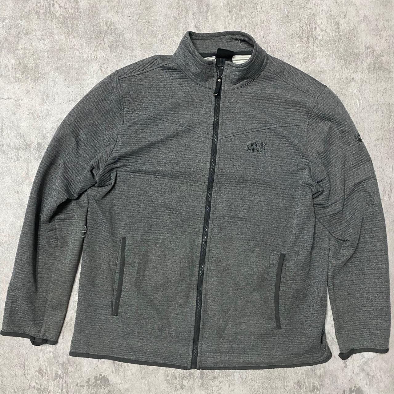 Jack Wolfskin Grey Jack Wolfskin zip up fleece #outdoor Size US XXL / EU 58 / 5 - 1 Thumbnail