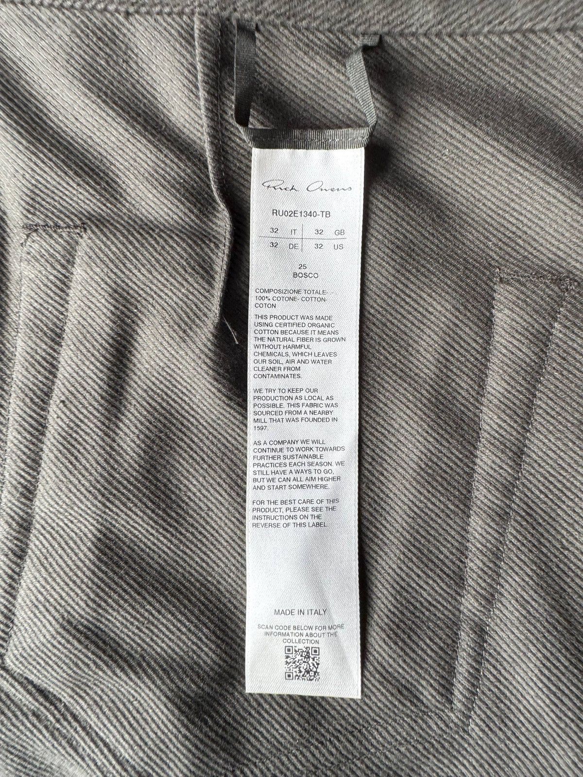 Rick Owens FW25 Rick Owens Double Cargo Pants Size US 32 / EU 48 - 12 Thumbnail