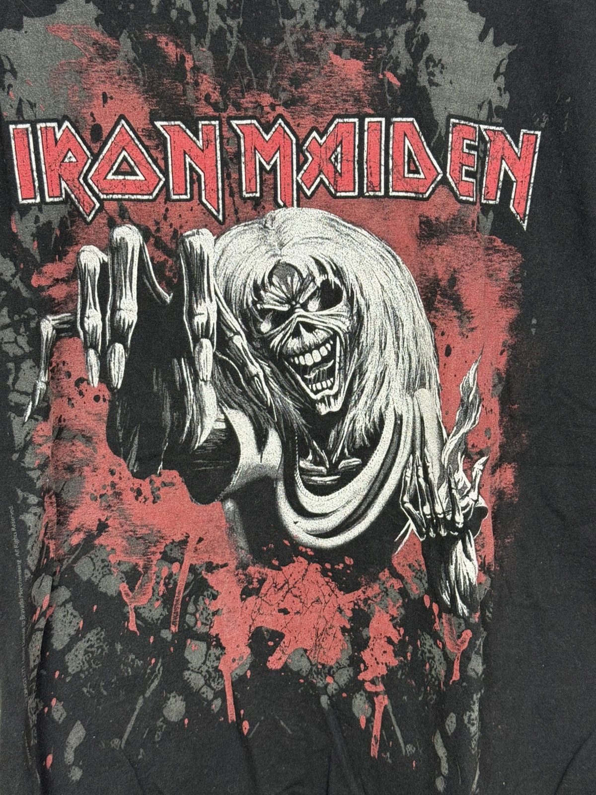Iron Maiden Iron Maiden Eddie Graphic Band T-Shirt Size US XXL / EU 58 / 5 - 2 Thumbnail