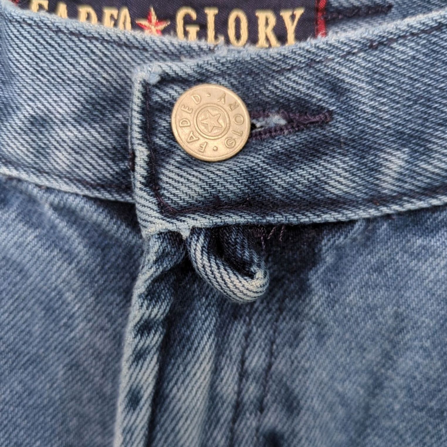 Faded Glory VINTAGE Faded Glory Jeans Women Size 10 Medium Wash Style #2799935 Women Jeans Straight Regular Blue 100% Cotton Mens Womens Girls Boys Size 32" / US 10 / IT 46 - 3 Thumbnail