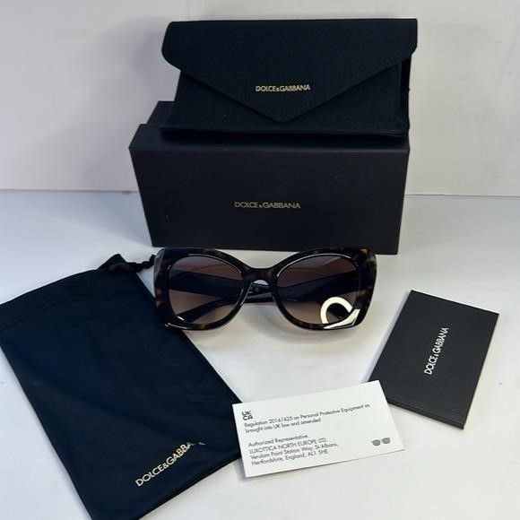 Dolce & Gabbana New Authentic Dolce & Gabbana DG 4405 502/13 tortoise Sungla Size ONE SIZE - 4 Thumbnail