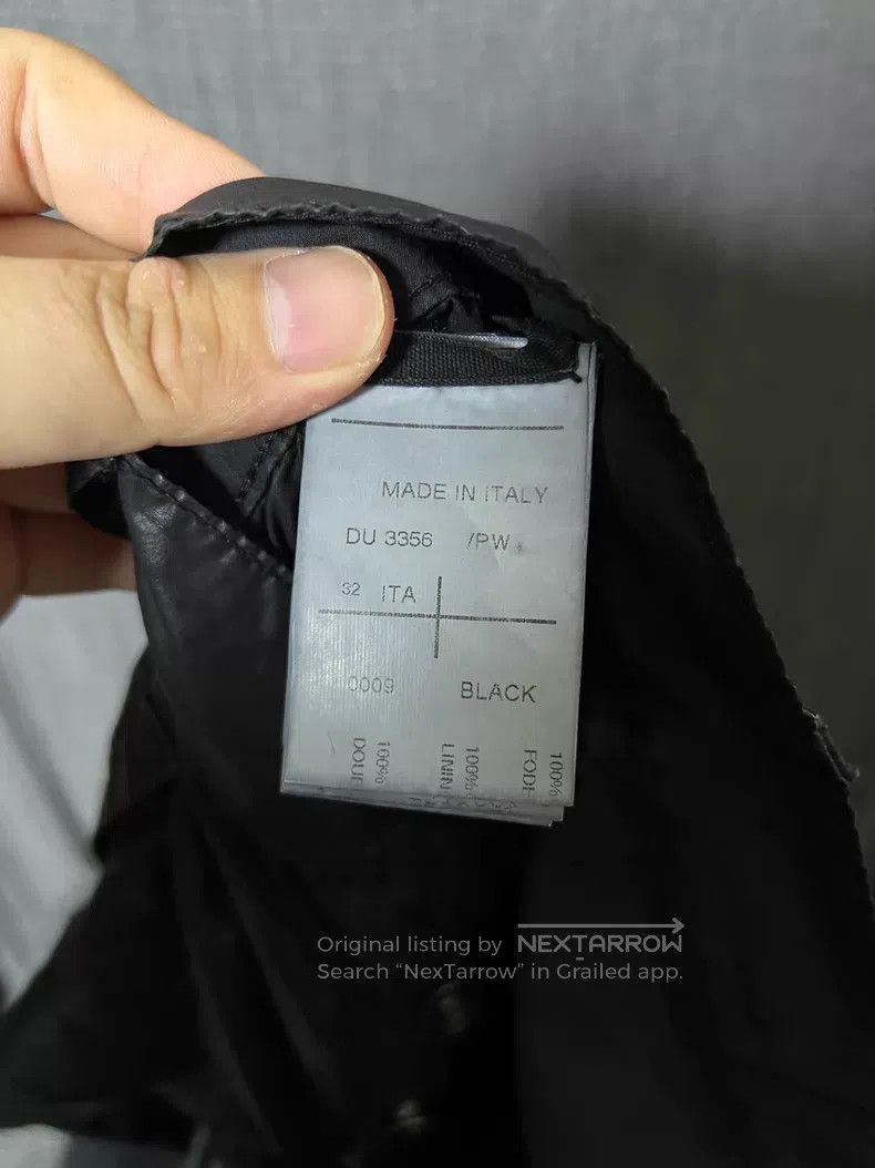 Rick Owens Rick Owens Waxed Slanting Front Motorcycle Jeans Size US 32 / EU 48 - 8 Thumbnail