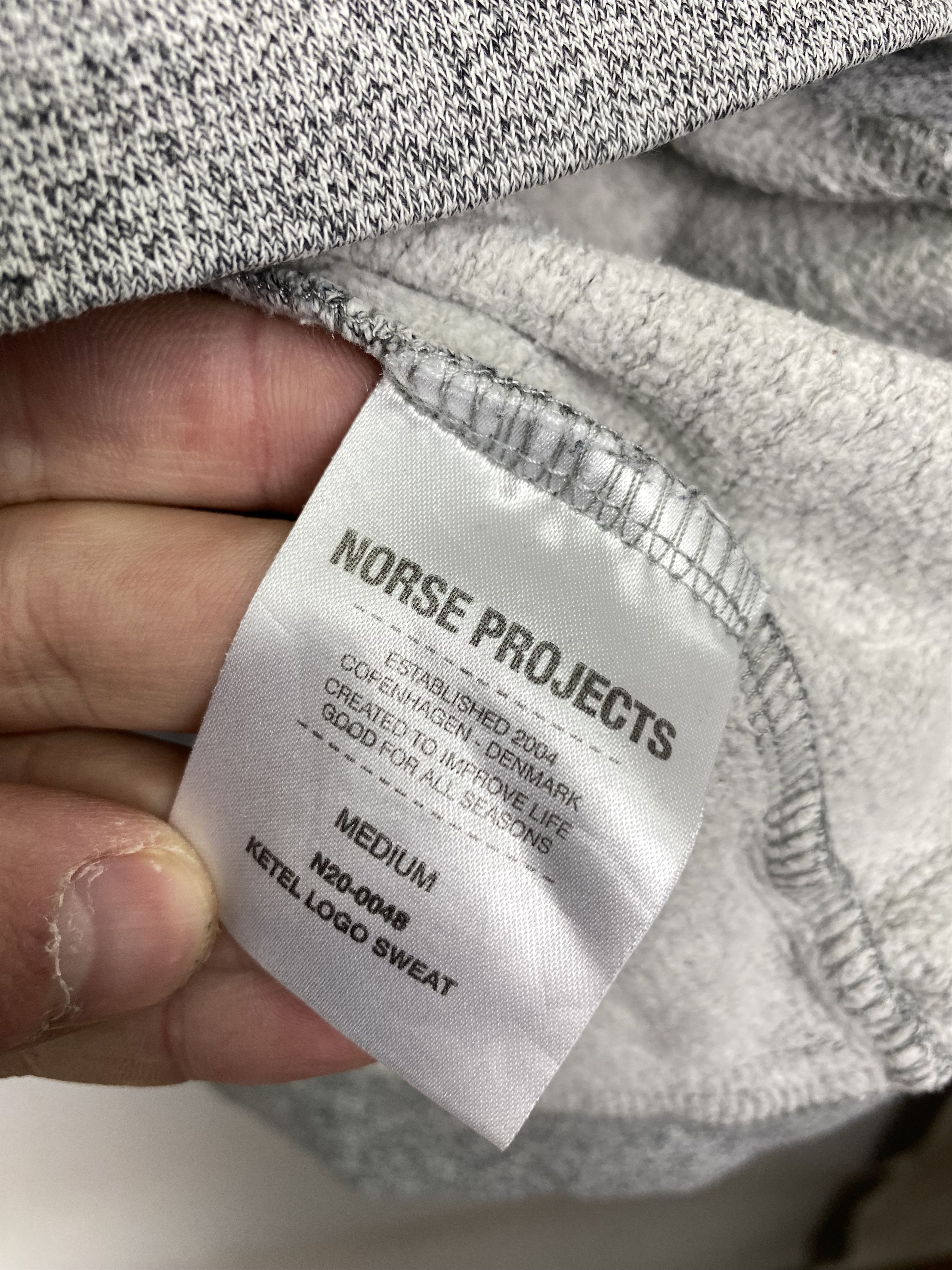 Norse Projects NORSE PROJECTS Ketel Logo Sweat Size US M / EU 48-50 / 2 - 9 Thumbnail
