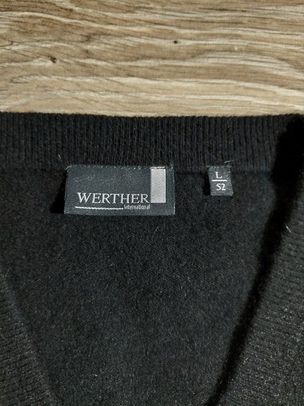 Other 100% cashmere sweater vest black vintage comfortable unique Size US L / EU 52-54 / 3 - 2 Thumbnail