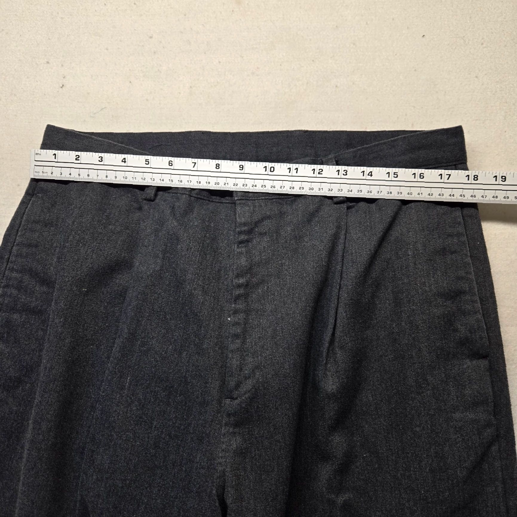 Nautica Nautica Hampton Pant Dress Wool Blend Dress Pants Flint Heather Men's 36 X 34 Size US 36 / EU 52 - 3 Thumbnail