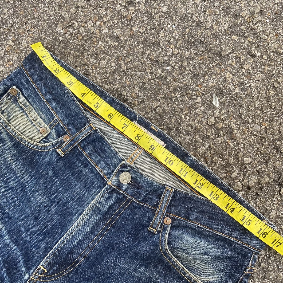 Hysteric Glamour Japanese Mud Wash Denim Faded Rusty Jeans Beautiful Pants Size US 33 - 8 Thumbnail