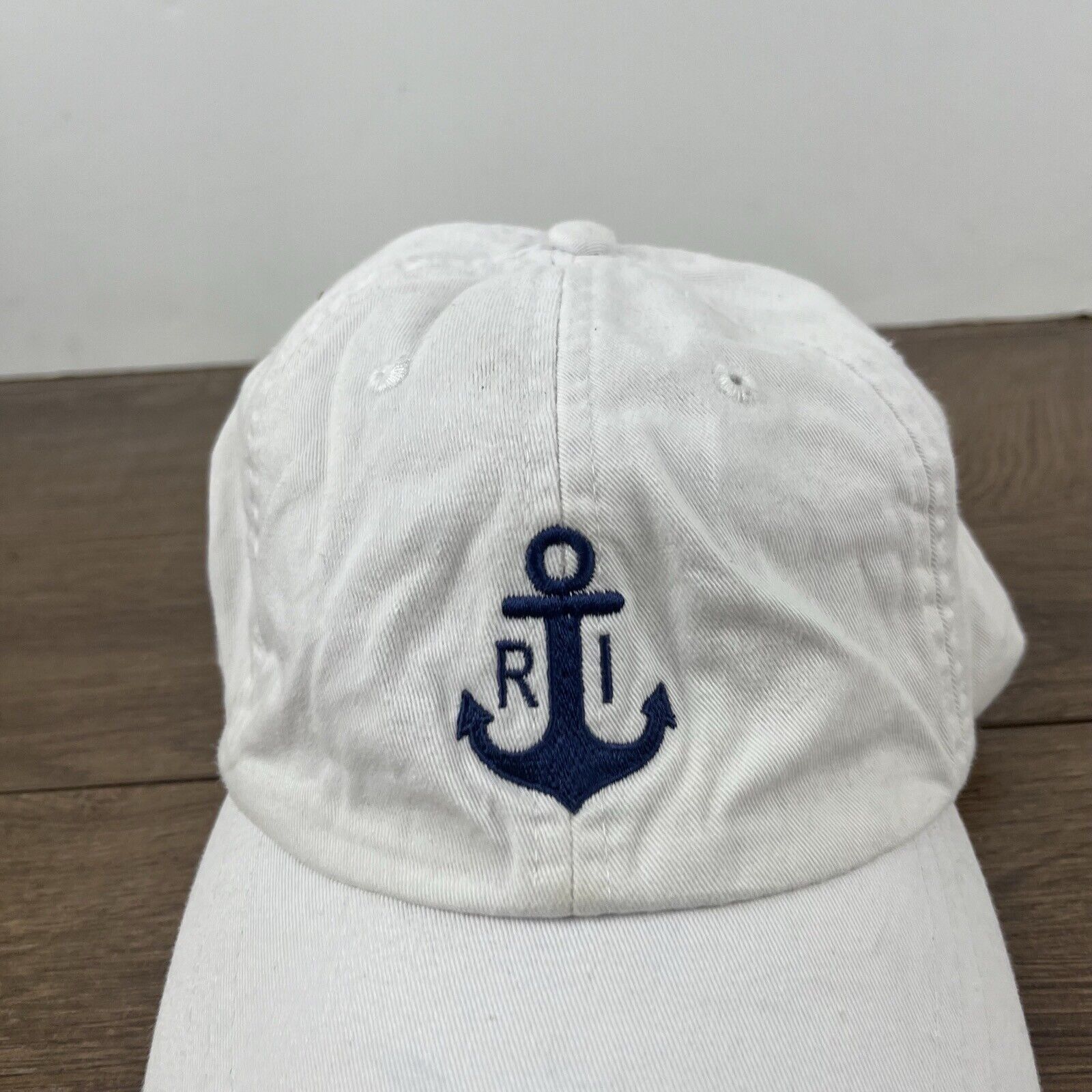Other Rhode Island Hat Rhode ISland Anchor White Hat Adjustable Wh Size ONE SIZE - 7 Thumbnail