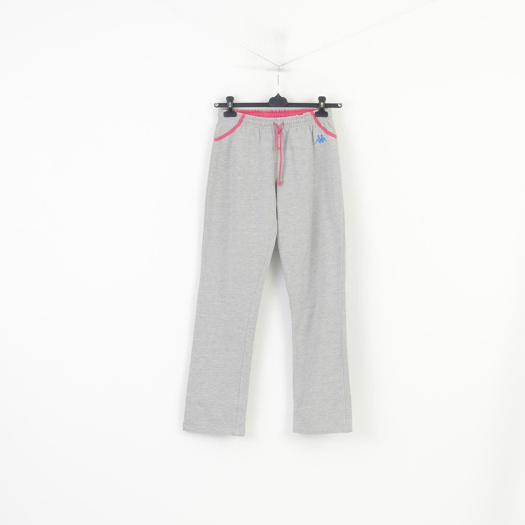 Kappa Kappa Women M Sweatpants Gray Cotton 3406 Size 32" / US 10 / IT 46 - 1 Thumbnail