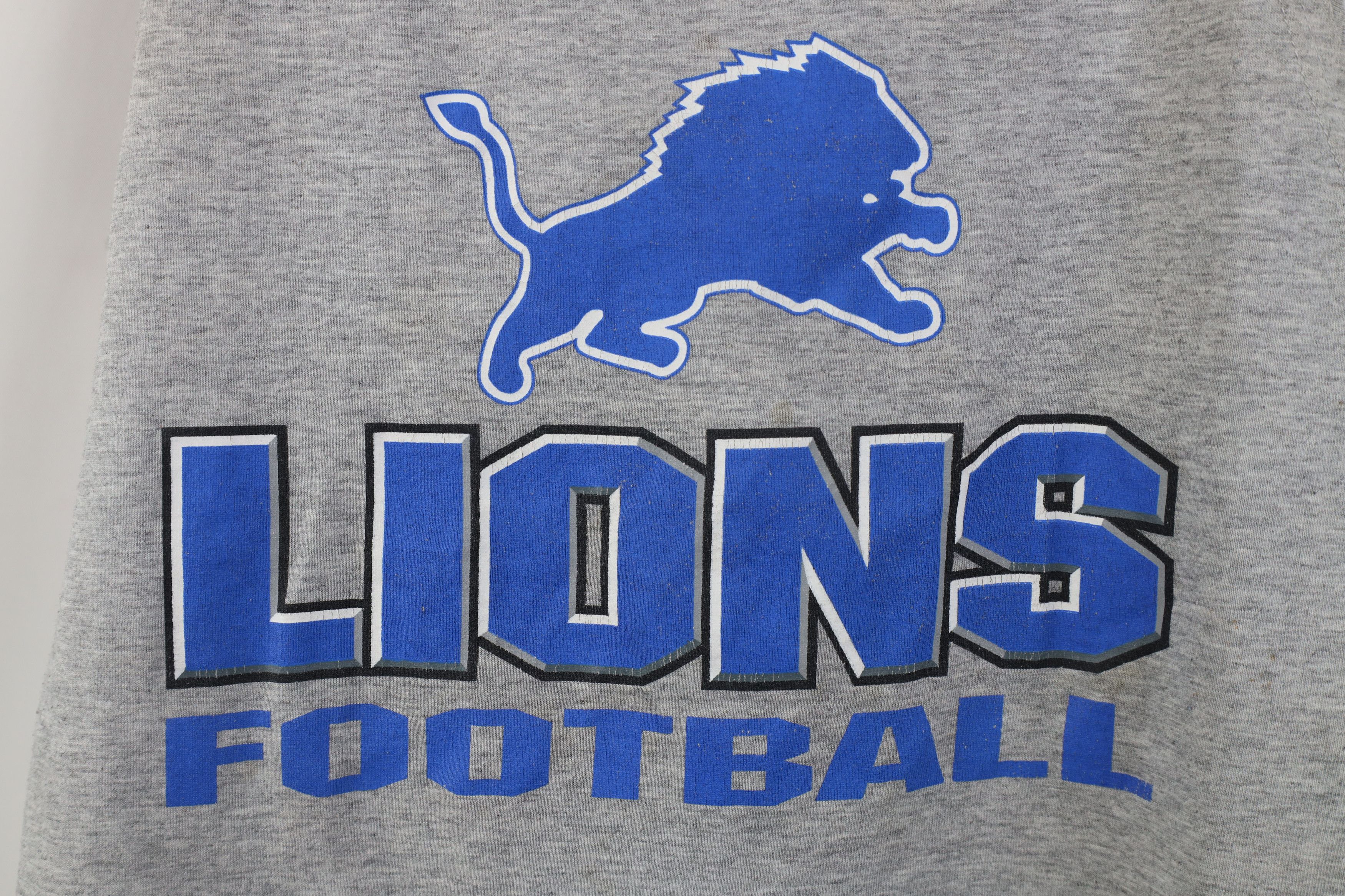 Vintage Vintage 90s Spell Detroit Lions Football Tank Top T-Shirt Size US L / EU 52-54 / 3 - 4 Thumbnail