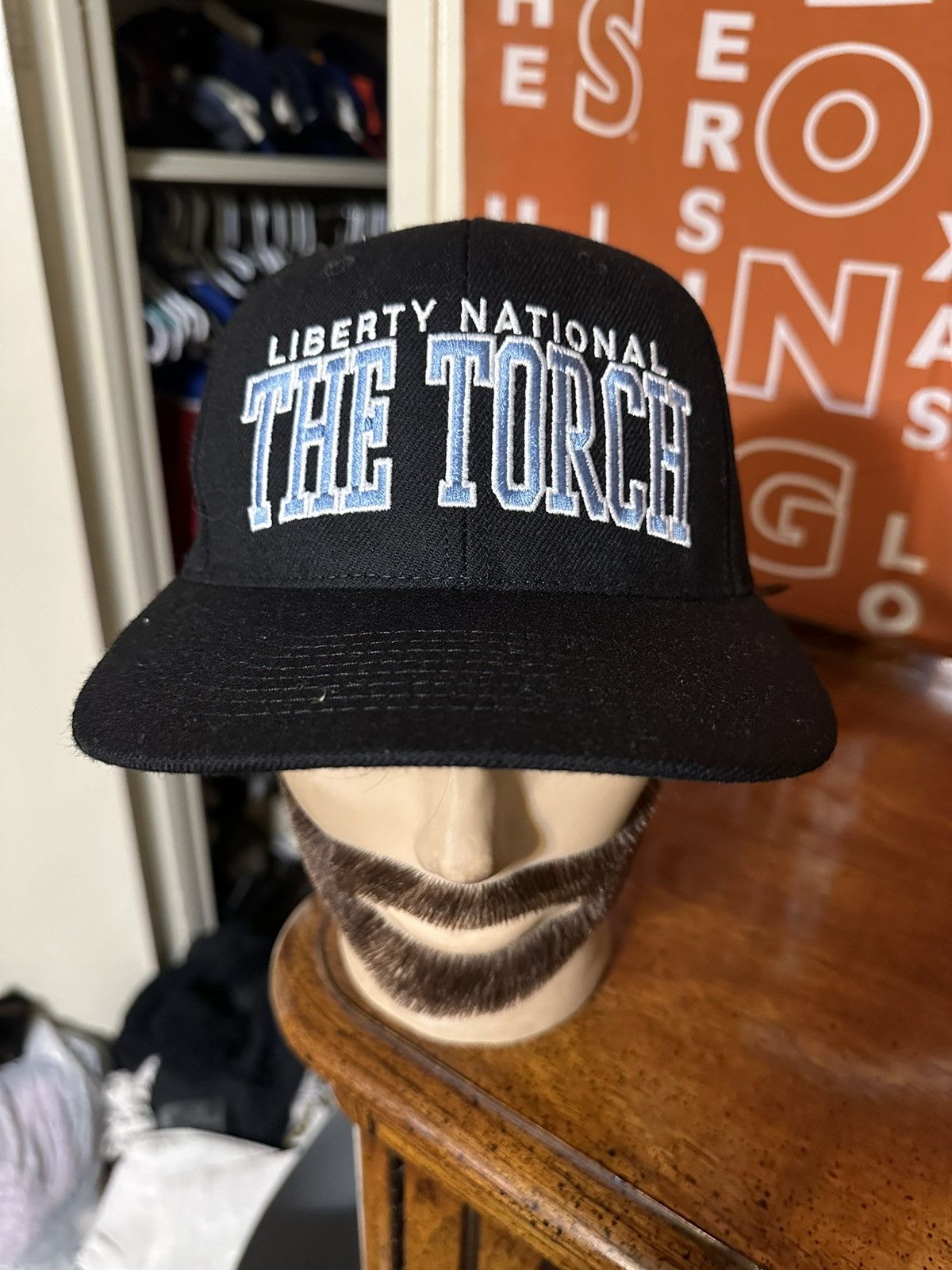 NBA × Vintage Vintage NBA Liberty National The Torch hat 00s Size ONE SIZE - 2 Thumbnail