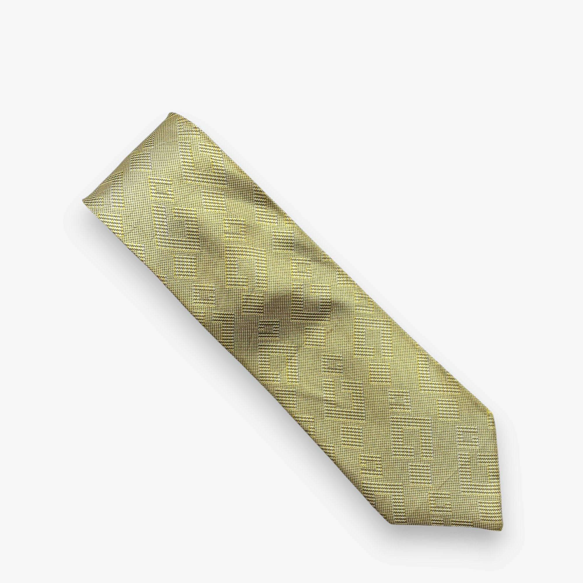 Japanese Brand Vintage Gucci SILK Necktie Cravate Pure Silk Neck Tie Size ONE SIZE - 2 Thumbnail