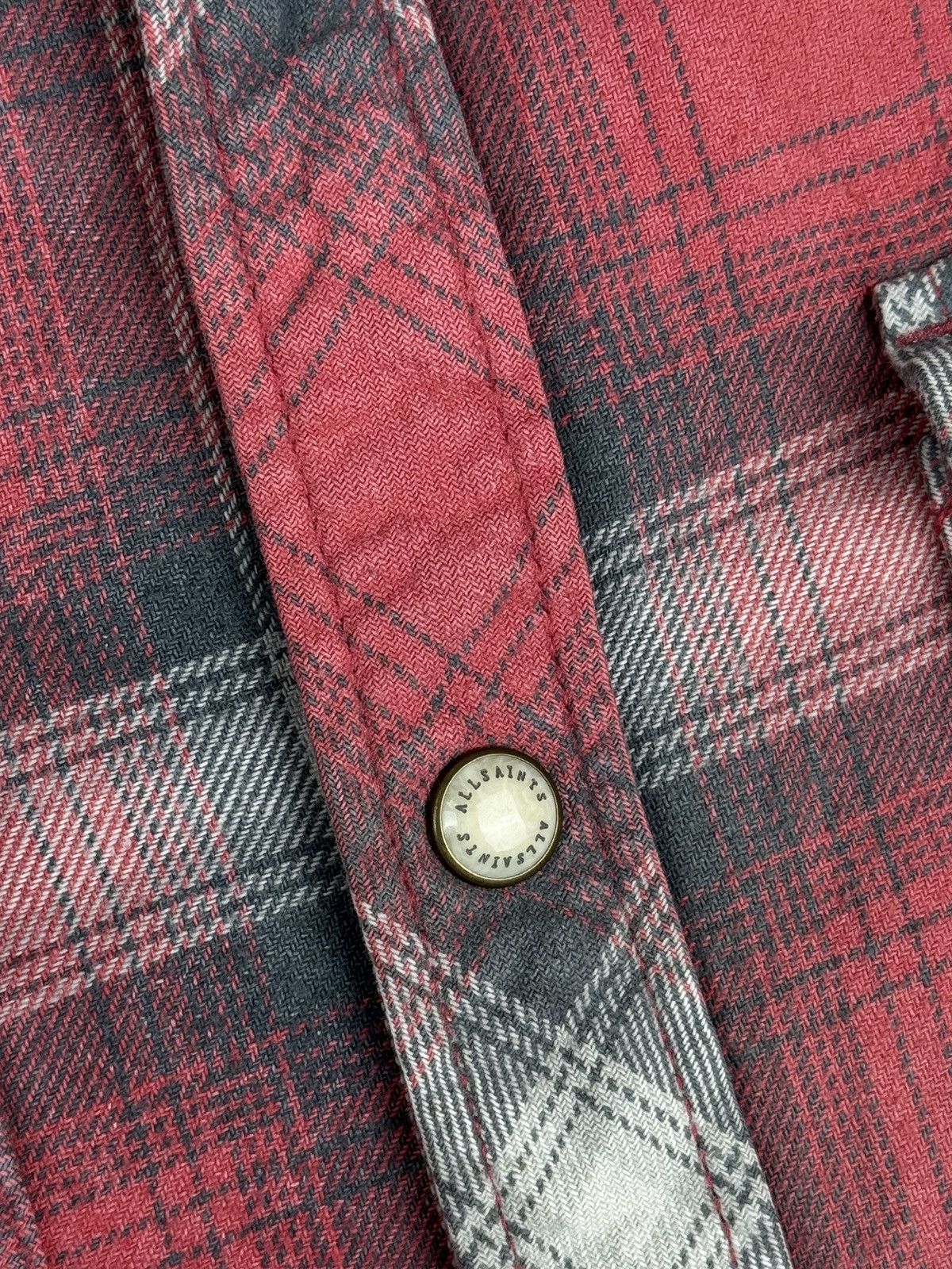 Allsaints Mens Allsaints CLAYHILL LS SHIRT button up flannel pocket Size US M / EU 48-50 / 2 - 7 Thumbnail