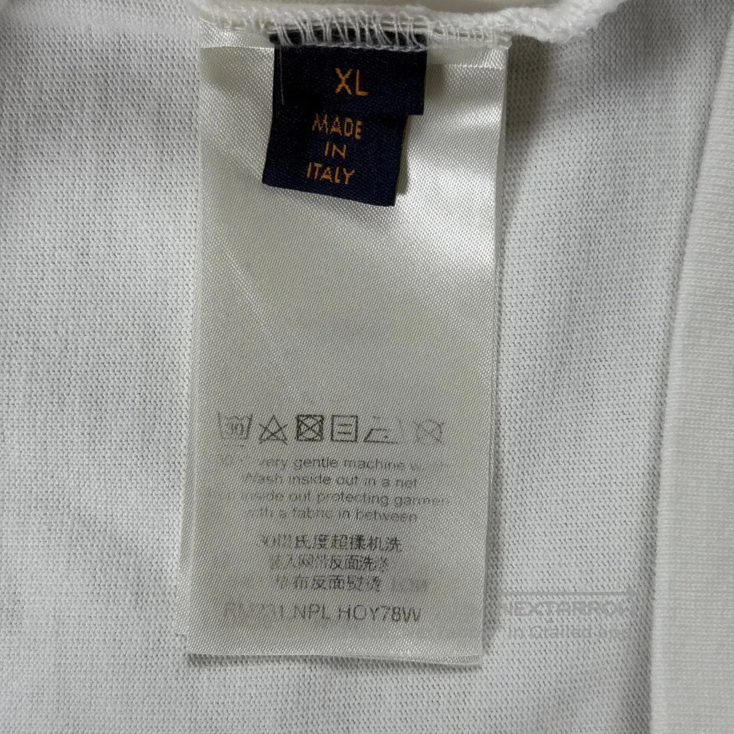 Louis Vuitton LV White Rainbow Short-sleeve Tee. Size US XL / EU 56 / 4 - 4 Thumbnail
