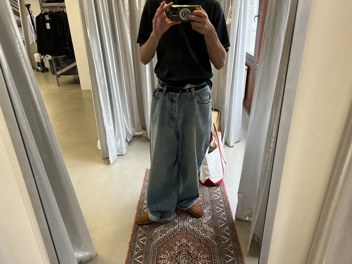 Balenciaga Balenciaga Baggy Jeans Washed Blue Color XS Size US 30 / EU 46 - 6 Thumbnail