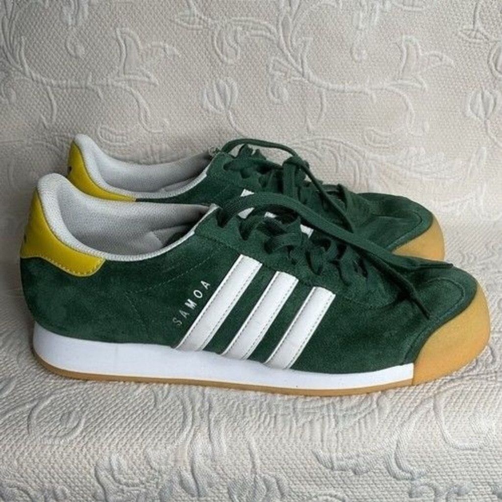 Adidas Adidas Samoa Green Lace Up Original Sneakers Men Size 11.5 Size US 11.5 / EU 44-45 - 1 Thumbnail