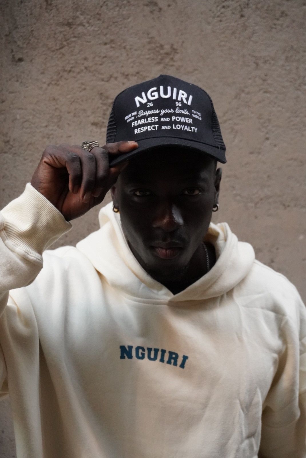Designer Nguiri trucker hat Size ONE SIZE - 1 Thumbnail