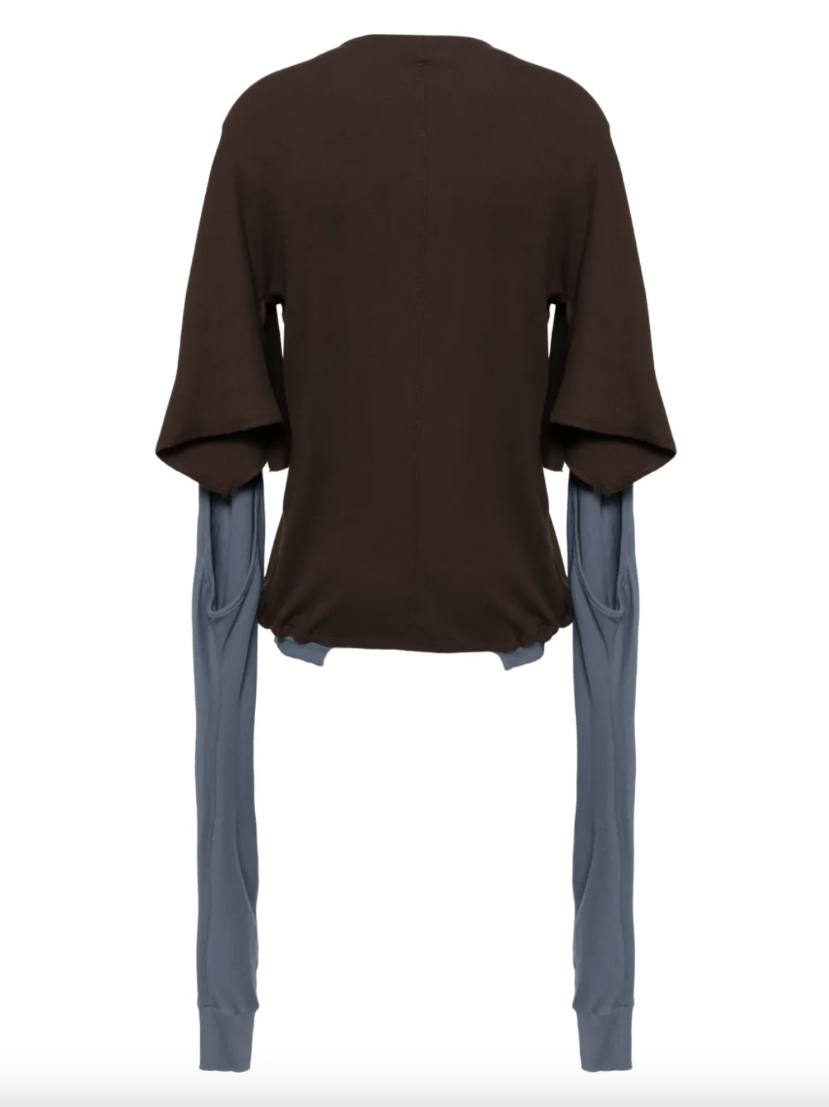 Kiko Kostadinov Kiko Kostadinov Circle Jersey Top Brown Size S / US 4 / IT 40 - 2 Thumbnail