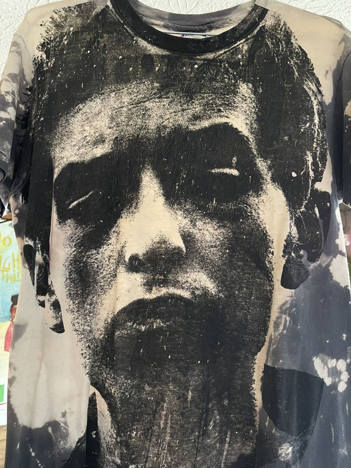 Vintage Rare Vintage Bob Dylan Mosquitohead T Shirt Size US L / EU 52-54 / 3 - 2 Thumbnail