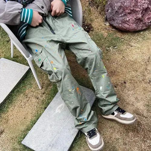 Vintage Splattered Paint Pants Size US 30 / EU 46 - 3 Thumbnail