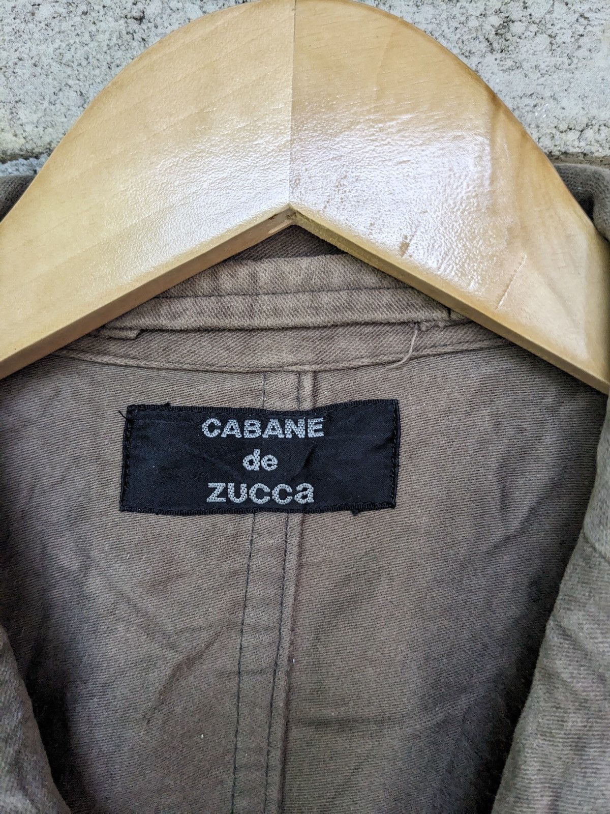 CABANE de ZUCCa Cabane de Zucca Distressed Cotton Work Blazer Size M / US 6-8 / IT 42-44 - 4 Thumbnail