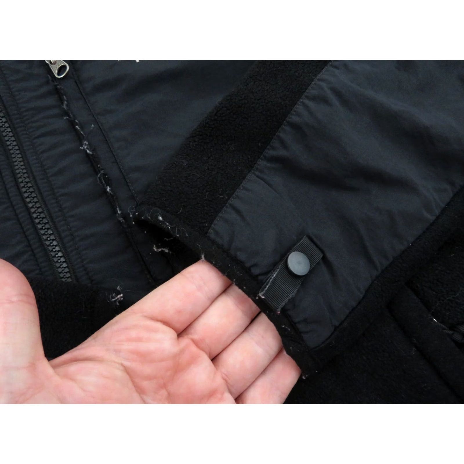 The North Face VINTAGE The North Face Jacket Womens M Black 90s Y2K Polartec Fleece Denali Size M / US 6-8 / IT 42-44 - 7 Thumbnail