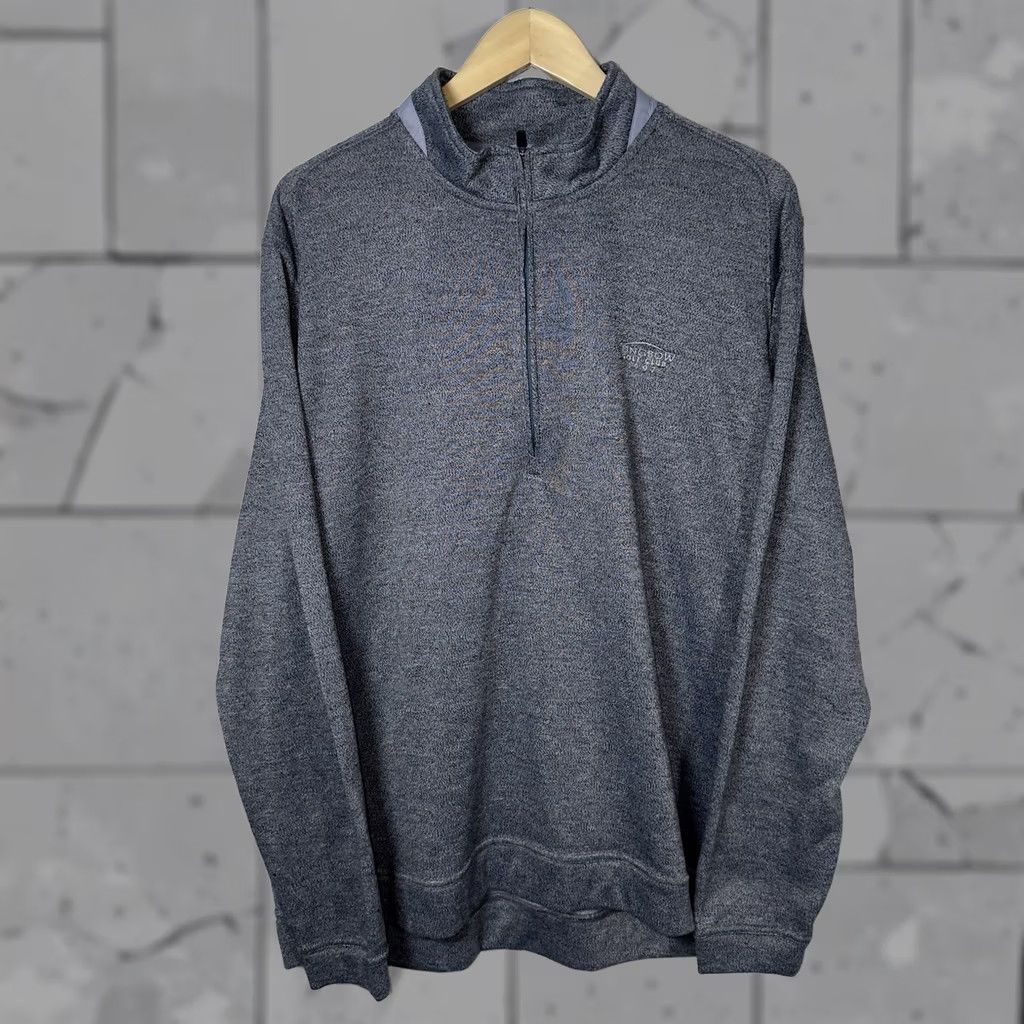 johnnie-O johnnie-O Jacket Mens 2XL Gray Polyester Windbreaker Half-Sip Pullover Size US XXL / EU 58 / 5 - 1 Thumbnail